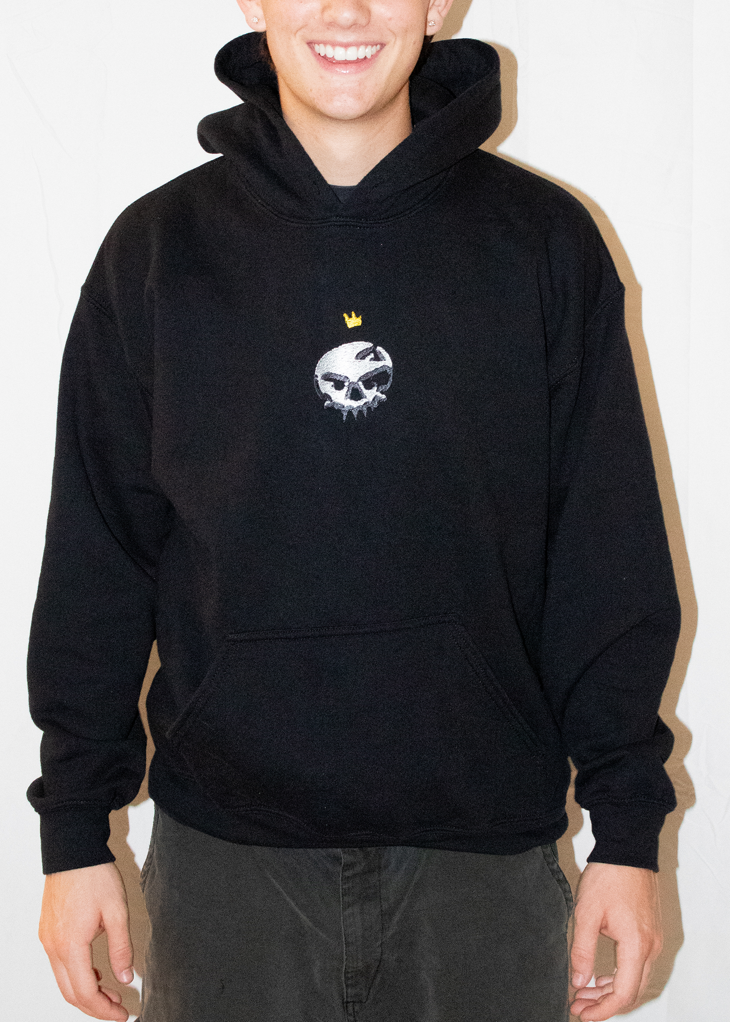 Inmate Skull Hoodie Vol.3 Black