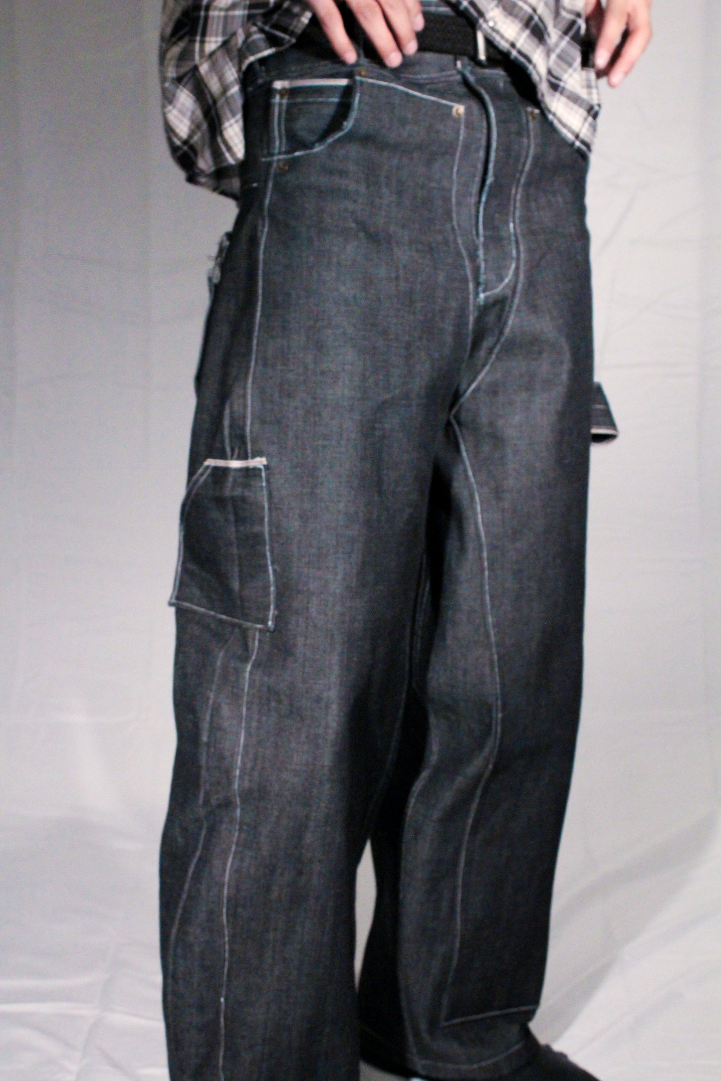 Inmate VOL.3 Japanese Selvedge Skate Model Jeans DEEP INDIGO.