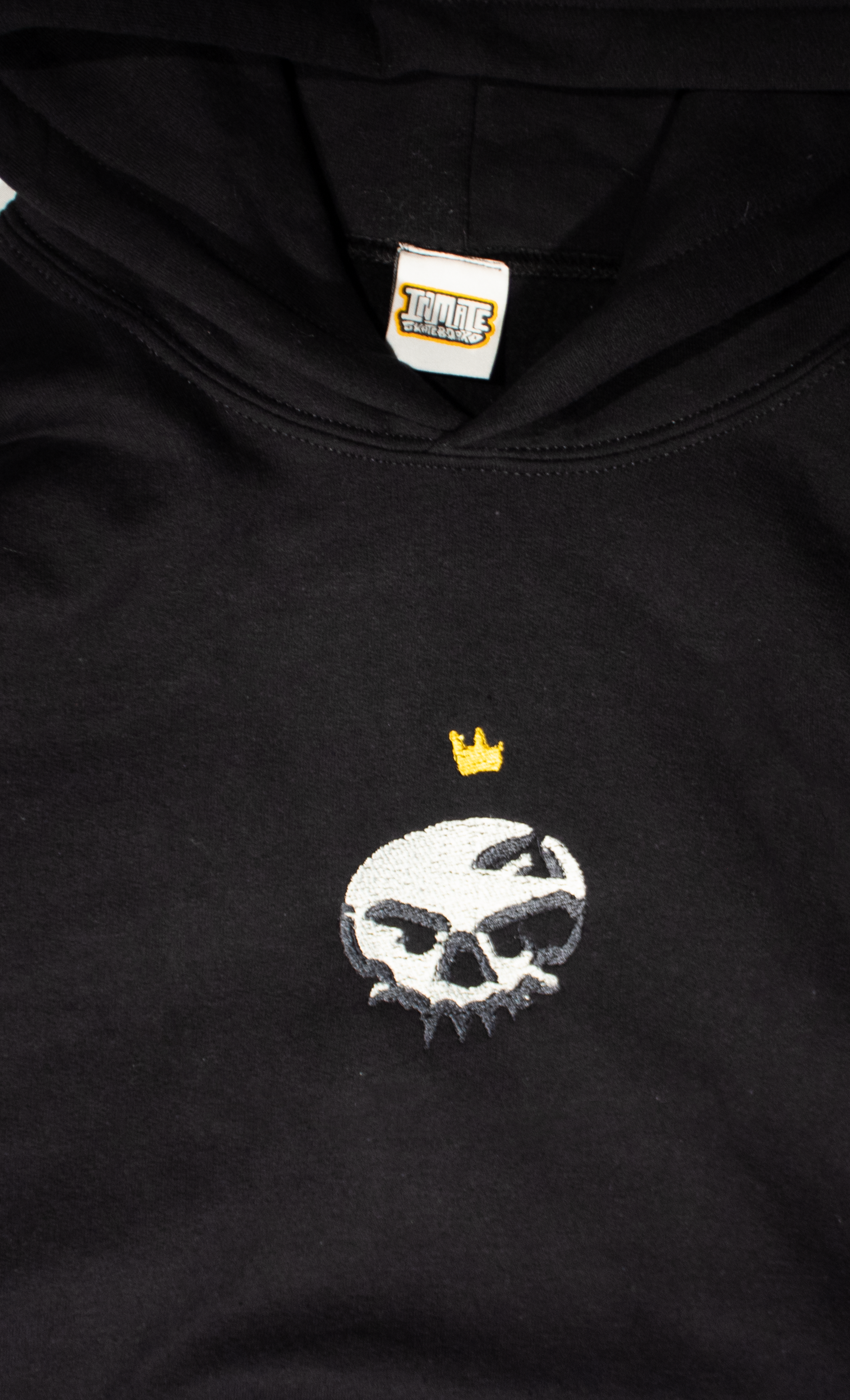 Inmate Skull Hoodie Vol.3 Black