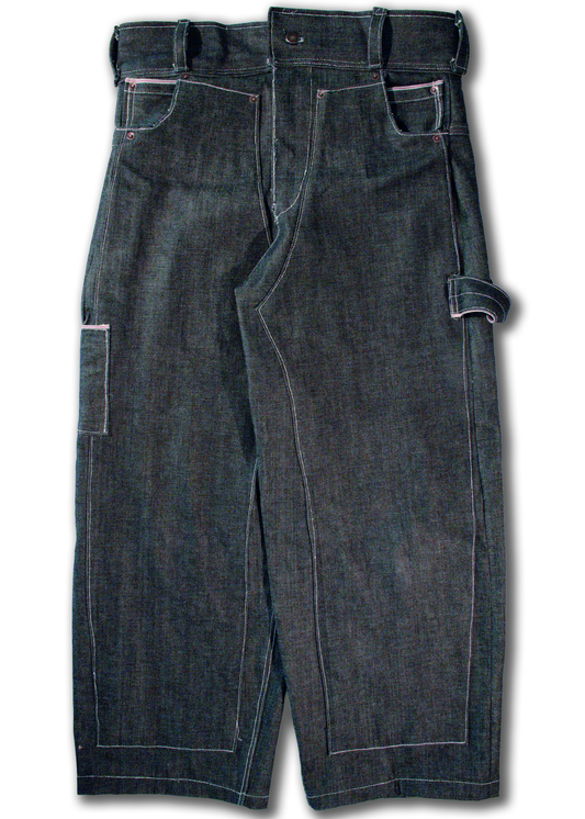 Inmate VOL.3 Japanese Selvedge Skate Model Jeans DEEP INDIGO.