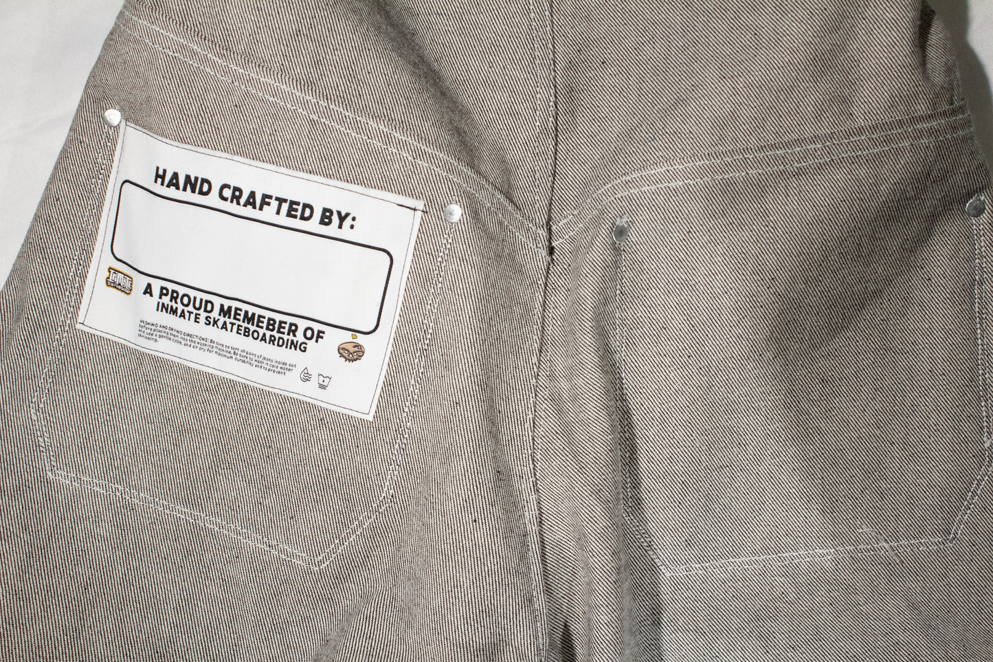 Inmate VOL.3 Base Model Jeans BLACK.